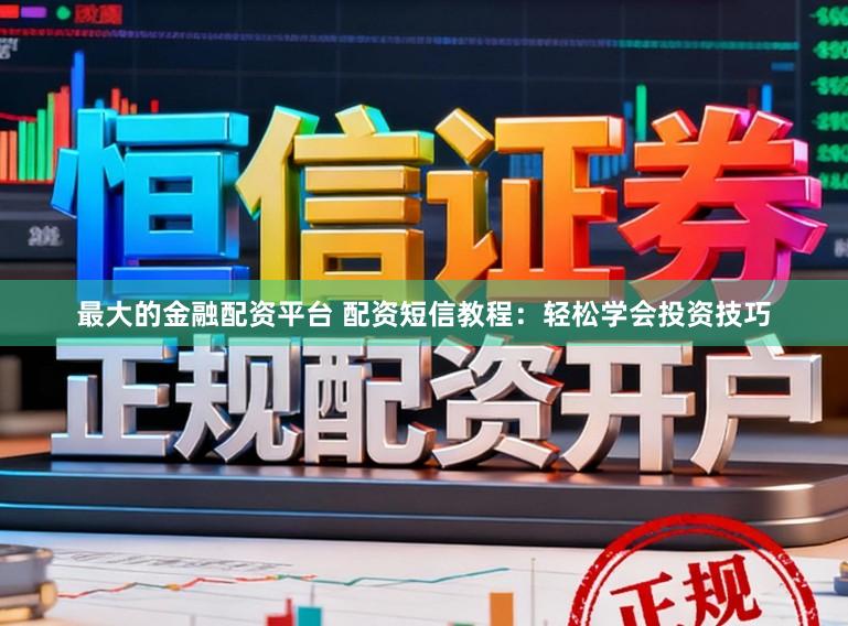 最大的金融配资平台 配资短信教程：轻松学会投资技巧