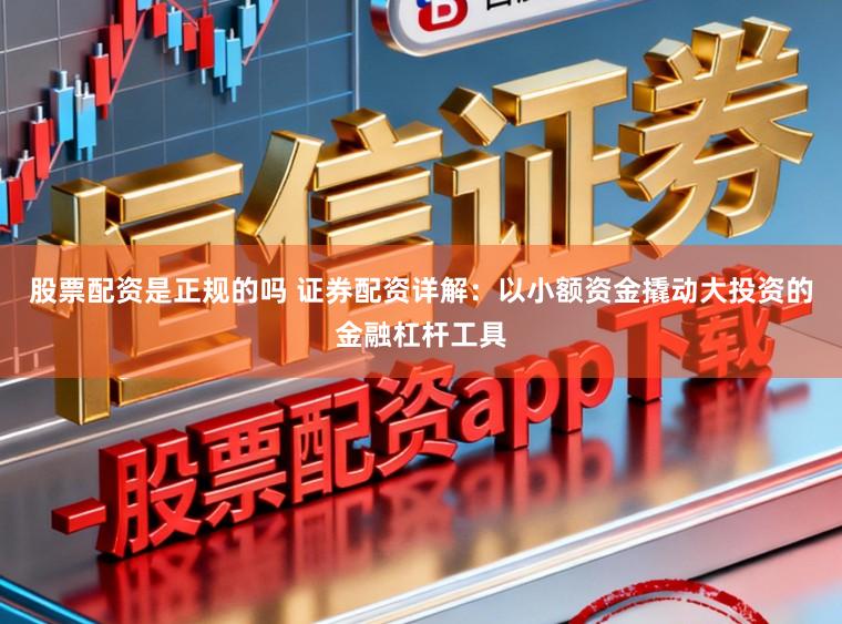 股票配资是正规的吗 证券配资详解：以小额资金撬动大投资的金融杠杆工具