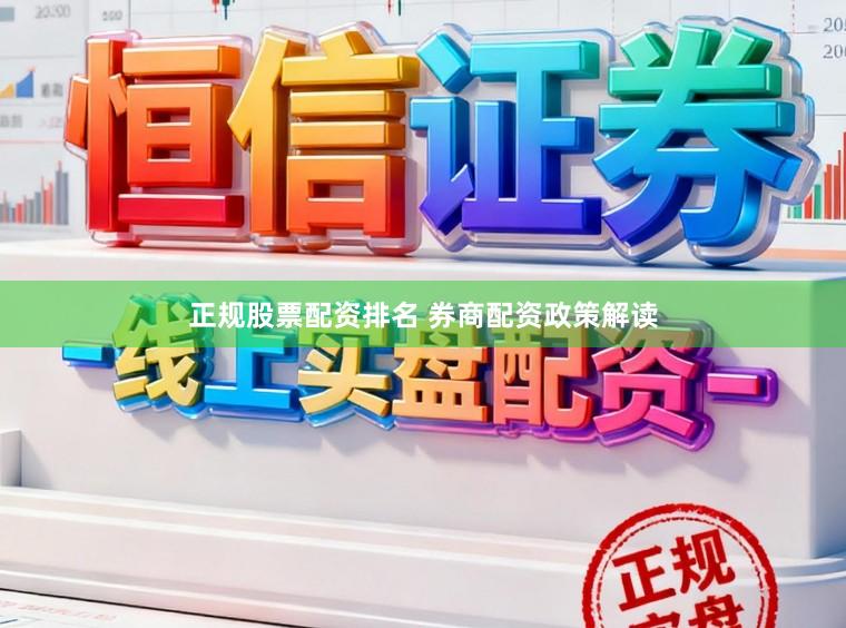 正规股票配资排名 券商配资政策解读